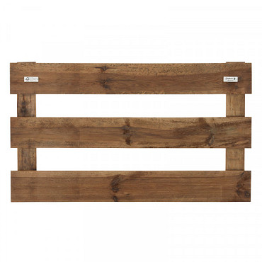 Dekkerhout grenen hek XL 120x70cm bruin geimpregneerd