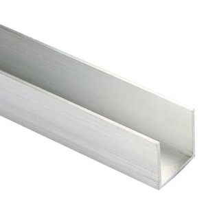 Aluminium U-profiel - hoogte: 30mm - lengte: 1165mm - breedte: 16mm - dikte: 2mm