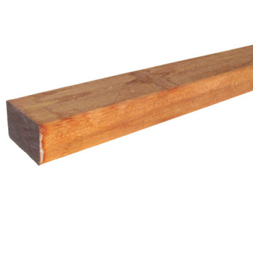 Regel hardhout Angelim Vermelho geschaafd (diverse maten)