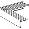 Roval Classic standaard daktrim 60x64mm buitenhoek 50x50cm - RAL 9005 Zwart