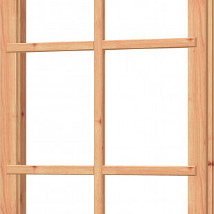 Douglas Vast raamkozijn onbehandeld 726x1268mm
