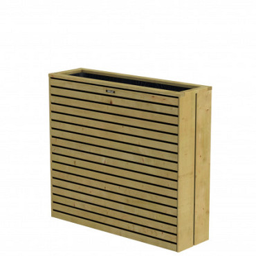 Terrasbloembak Elan Excellent 103x93x30 cm Vuren groen geimpregneerd