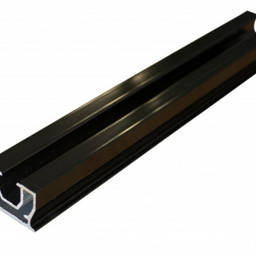 Aluminium onderregel 3,5 x 2,5 x 400 cm t.b.v. terrasmontagesysteem.