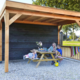 Douglasvision buitenverblijf Comfort 400 x 270 cm, onbehandeld.