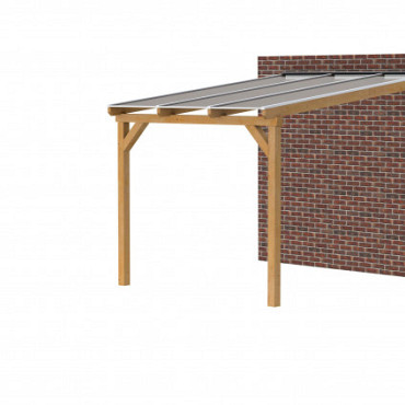 Hillhout douglas veranda Premium 300 dakplaten helder (diverse soorten)