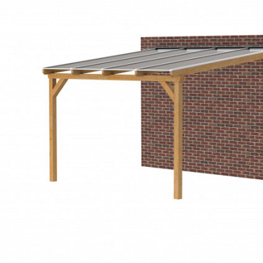 Hillhout douglas veranda Premium 400 dakplaten helder (diverse soorten)