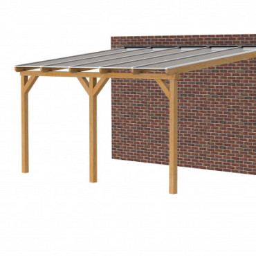 Hillhout douglas veranda Premium 500 dakplaten helder (diverse soorten)