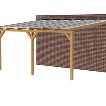 Hillhout douglas veranda Premium 600 dakplaten helder (diverse soorten)