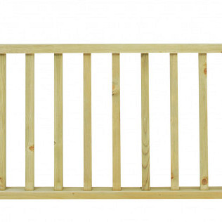 Hillhout Countryhek Excellent 180 x 80 cm, vuren groen geïmpregneerd.