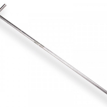 Draadpen, lengte 800 mm, diameter ø 14 mm, verzinkt met T-kop.