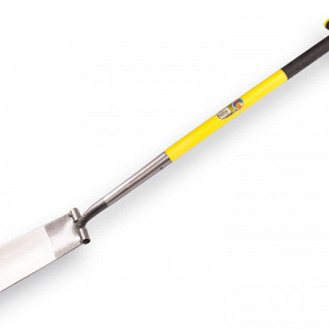 Kabelspade gepolijst met opstap met steel 78cm.