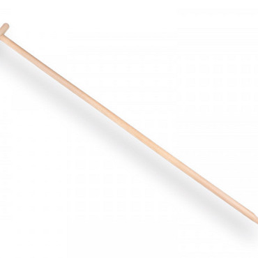 Schoffelsteel 160 x 3,2 cm. met hilt en excentrische punt.