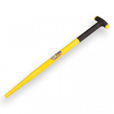 Spadesteel kunststof 78 cm - ingefreesd met fiberkern