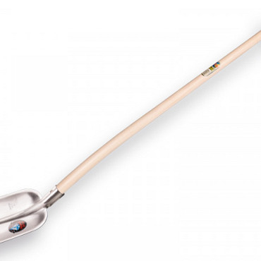 Steekbats diamant gehard en gepolijst - incl. schopsteel 110cm gebogen