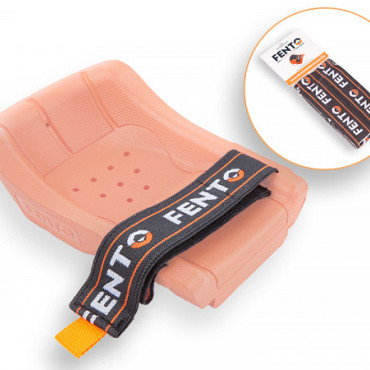 Set elastieken met klittenband voor Fento kniebeschermer 150