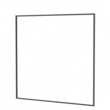Aluminium profielset t.b.v. composiet scherm 181,5 x 181,5 cm, antraciet.