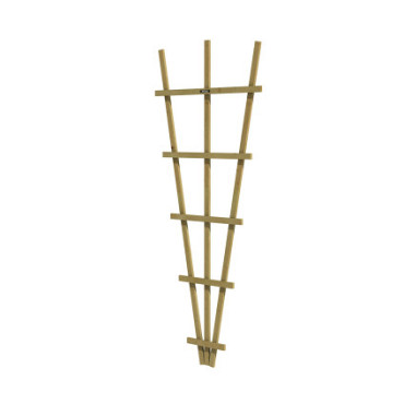 Vuren V-trellis 27-75 x 189 cm.