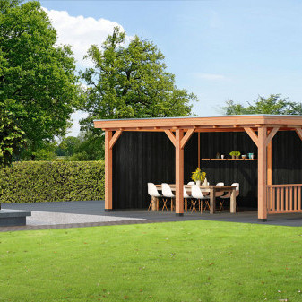 Buitenverblijf Siena 5350x3000x2500mm (bxdxh)
