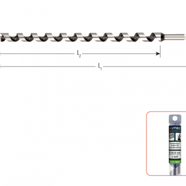 Slangenboor Silver-line ø6x230 (1 st per set)