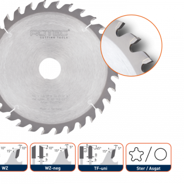 Zaagblad voor handmachines (diverse maten)