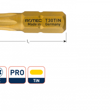 PRO Schroefbit Torx TiN-gecoat (diverse maten)