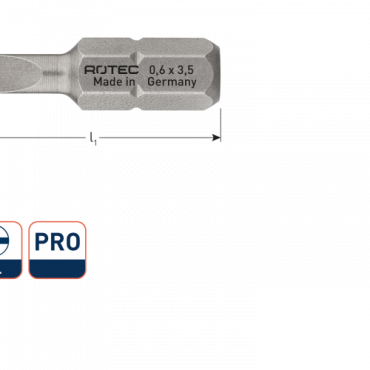 PRO Schroefbit Sleuf (diverse maten)