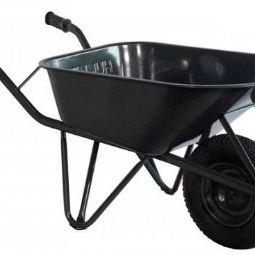 Bouw kruiwagen staal 85 L ovale buis