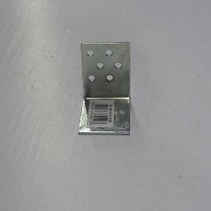Hoekanker - 50x50x38mm - dikte: 2mm - galvanisch verzinkt