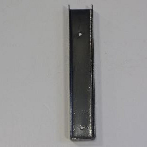 U-drager voor betonelementen 29x47x260x2mm zwart