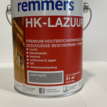 Remmers HK-Lazuur Platinagrijs 2,5L