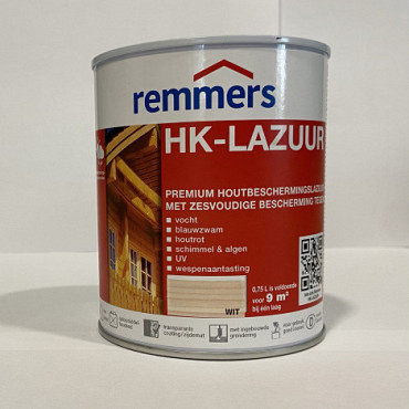 Remmers HK-Lazuur Wit 0,75L