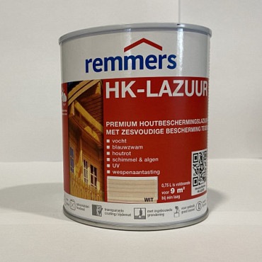 Remmers HK-Lazuur Wit 0,75L