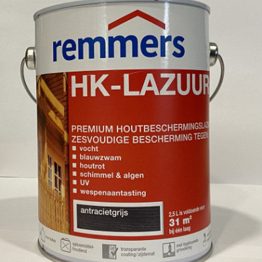 Remmers HK-Lazuur Antracietgrijs 2,5L