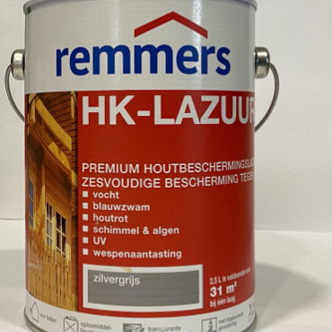 Remmers HK-Lazuur Zilvergrijs 2,5L