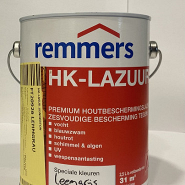 Remmers HK-Lazuur Leemgrijs 2,5L