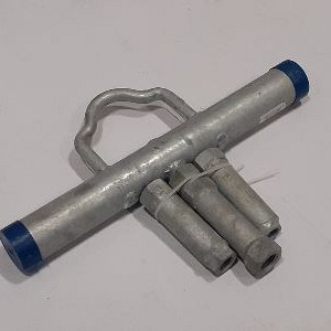 Handvat voor betonpoeren verstelbaar - M16 / M20 / M24