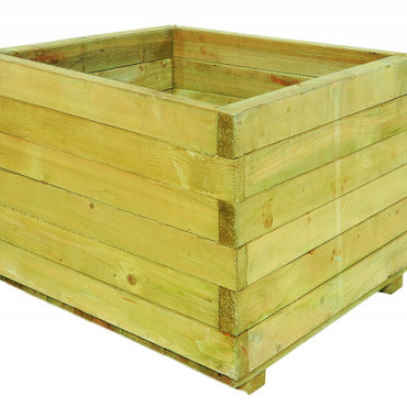 Bloembak vierkant 45 x 60 x 60 cm (HxBxD).