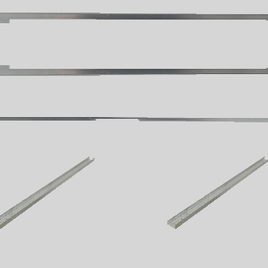 Profielenset tbv poortframe - horizontale beplanking