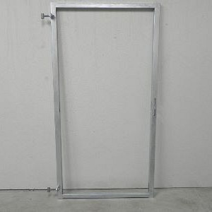 Verstelbaar poortframe 98,5-190 cm tbv horizontale planken