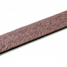 Ecolat plank recht Bruin 14cm x 10mm, 2 meter