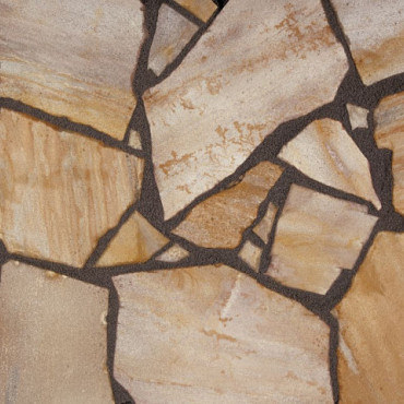 Flagstones Rio Sunrise 1,3-2,5cm (ca. 32 m2 per krat/ 9-13 st per m2)