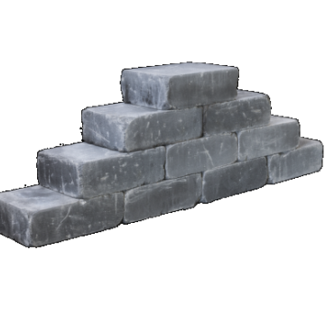 Tumbelwall getrommeld Mount Everest 30x20x10cm