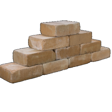Tumbelwall getrommeld Mont Blanc 30x20x10cm