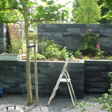 Linia 15x15x60 cm nero Excellence