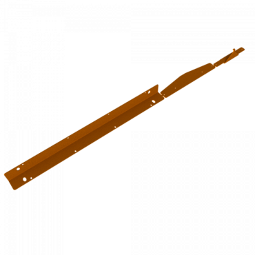 Fixed Height Line rechte verbinding - corten