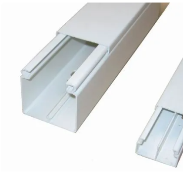 Kabelgoot 30x30 mm RAL9001 - lengte 2m