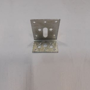 Hoekanker galvanisch verzinkt / 60x40x60mm (met sleuf) [2mm]