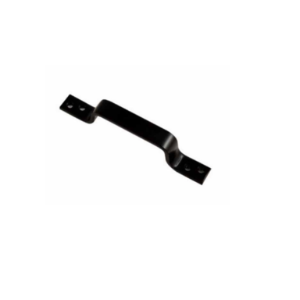 Handgreep zwart gepoedercoat / 170x20mm [5mm]