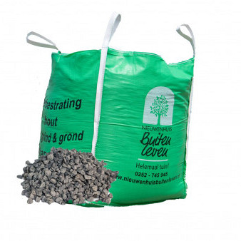Basaltsplit 8-11mm - Bigbag 1000kg