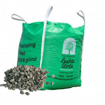 Porfiersplit Groen 7-14mm - Bigbag 1000kg